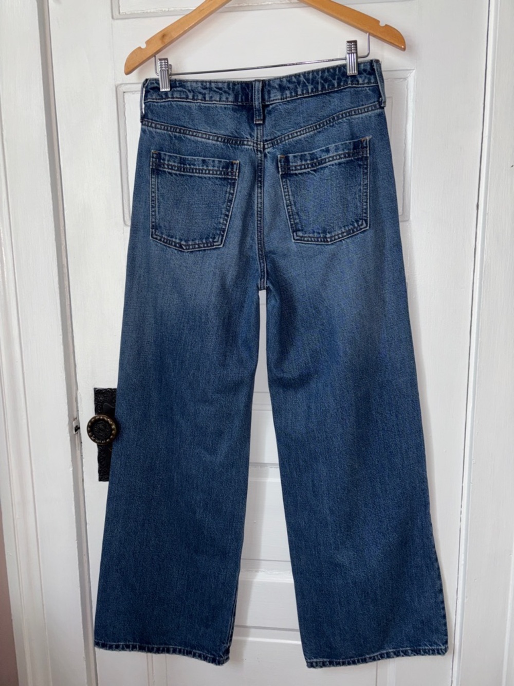 BANANA REPUBLIC HIGH RISE TROUSER JEANS - Picture 6 of 12